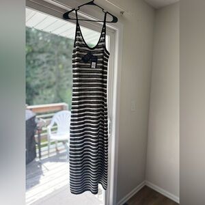 Black&White crochet dress